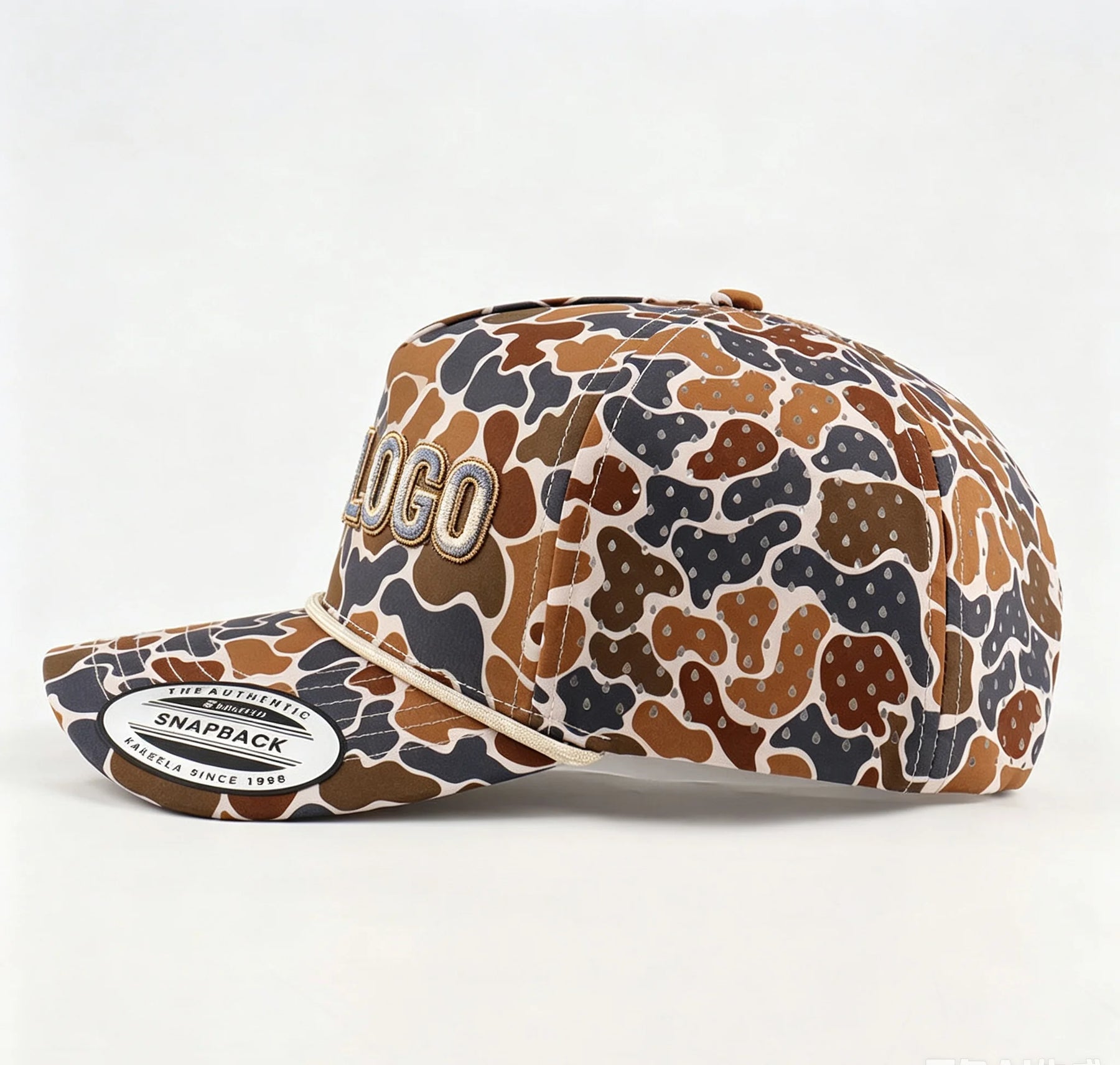Waterproof Laser Perforated Polyester Baseball Caps Custom Premium Embroidery Patch Golf Hats Fashion Various Styles