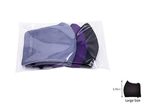6x9 Inches 100 Count Clear Cellophane Plastic Bags T Shirt Bags