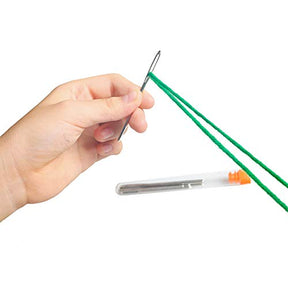 6 Pieces Large Eye Blunt Needles Stainless Sewing Needles