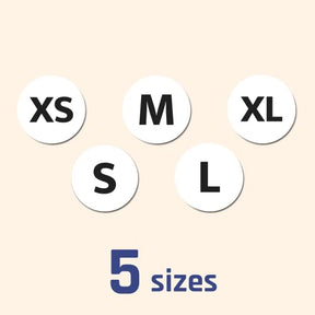 5 Sizes Pack Of 2000 Size Stickers For Clothing, Size Tags For Clothing