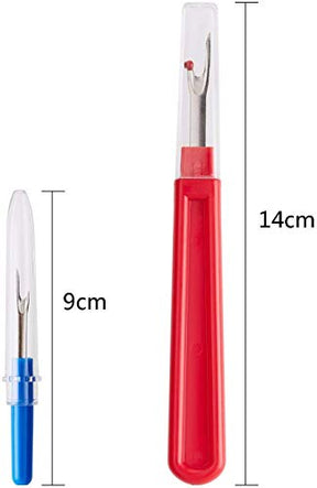 MultiColor 2 Big And 2 Small Thread Remover Kit With 1 Thread Nipper Zipper Bag