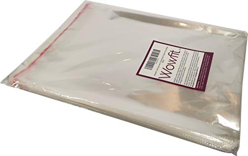 10x13 Inches 200 Count Cellophane Plastic Bags Shirt Bags Great For Clothes