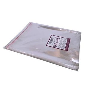 10x13 Inches 100 Count Clear Cellophane Plastic Bags T Shirt Bags