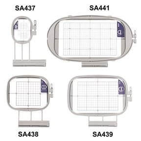 4 In 1 Embroidery Hoops Set  For Brother Embroidery Machine Hoop