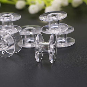 30 Pack Style Sa156 Sewing Machine Bobbins Plastic Bobbins