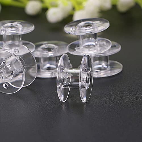 30 Pack Style Sa156 Sewing Machine Bobbins Plastic Bobbins