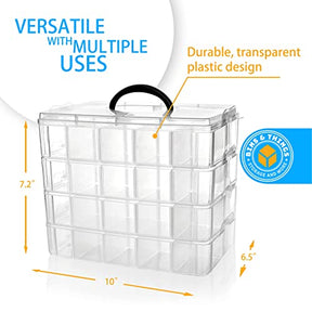 Large Storage Container With 40 Compartments Craft Containers And Storage