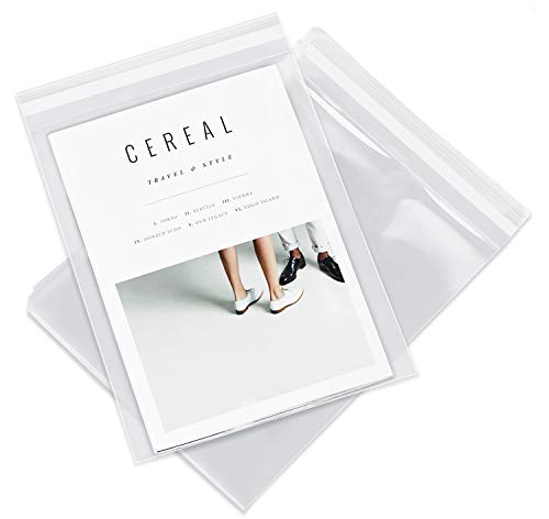 11x14 200 Pack Resealable Plastic Bags Plastic Shirt Bags
