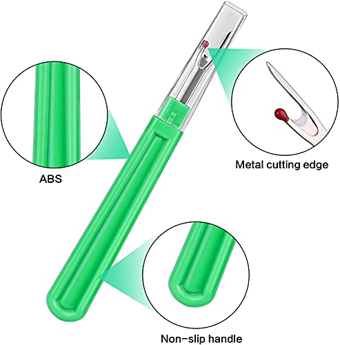 Yellow 2 Big And 2 Small Thread Remover Kit With 1 Thread Nipper Zipper Bag