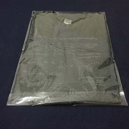 12x15 200 Pcs Clear Cello Cellophane Bags Resealable Plastic Bags