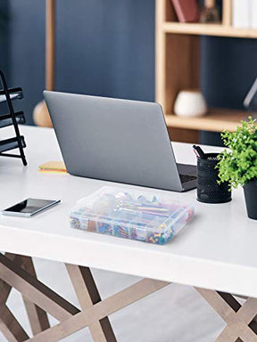 18 Grids Plastic Compartment Container Storage Box Case With Dividers