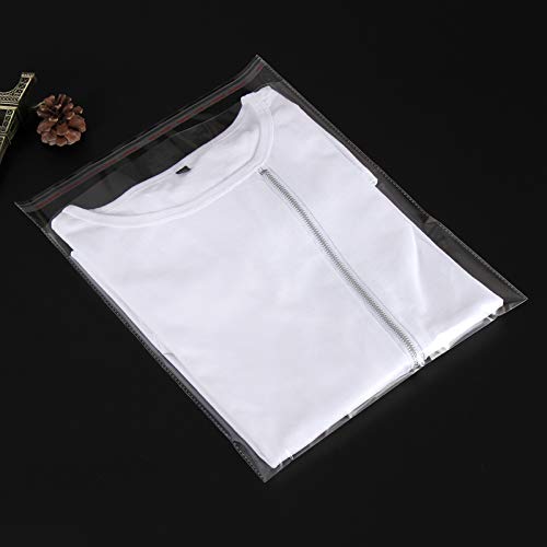 11x14 Inches Large 500 Pcs Resealable Cellophane Bags For Packaging Clothes
