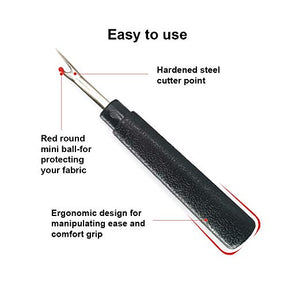 2 Pcs Seam Ripper Handy Stitch Rippers Thread Remover Tools For Sewing