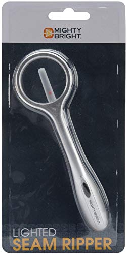 Silver Lighted Seam Ripper With Magnifier Seam Ripper Tool Unpicker
