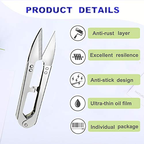 Multipurpose 3Pcs Sewing Scissors Clippers Embroidery Thread Cutter