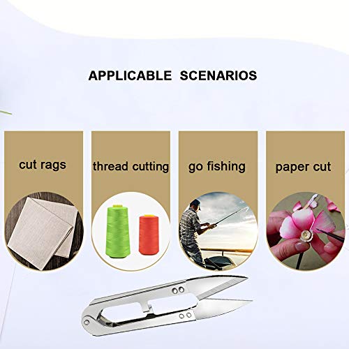 Multipurpose 3Pcs Sewing Scissors Clippers Embroidery Thread Cutter