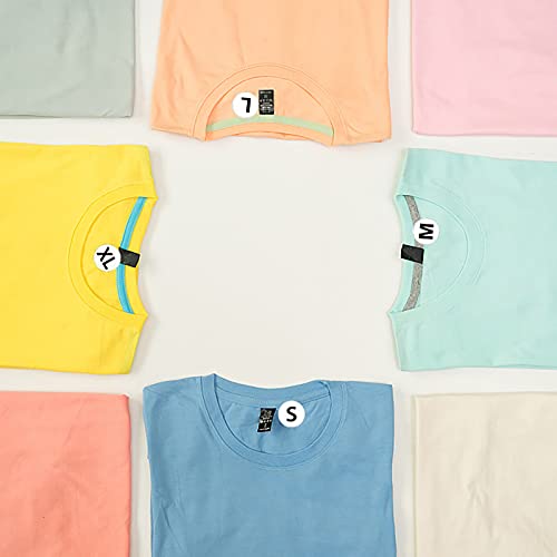 3500 Pcs 5 Size  Clothing Stickers Adhesive Size Stickers For Clothing