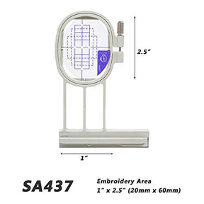 SA437 Embroidery Hoops For Brother Machines Mighty Hoops