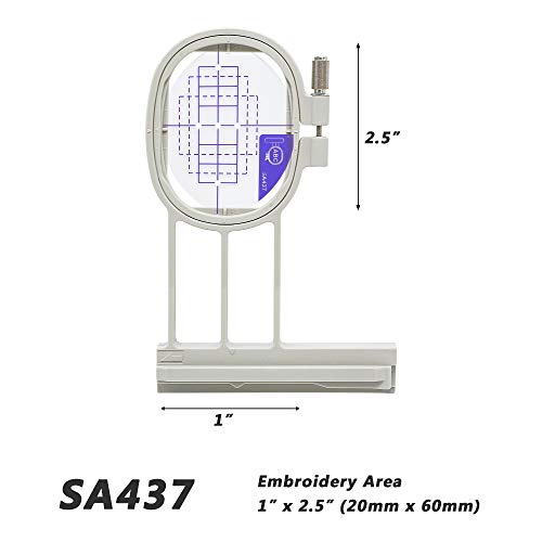 SA437 Embroidery Hoops For Brother Machines Mighty Hoops