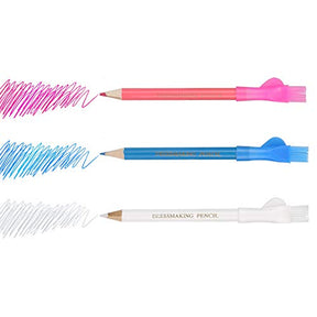 4 Pcs Fabric Marking Pens With 4 Refills 10 Tailor’s Chalk & 3 Sewing Fabric Pencils