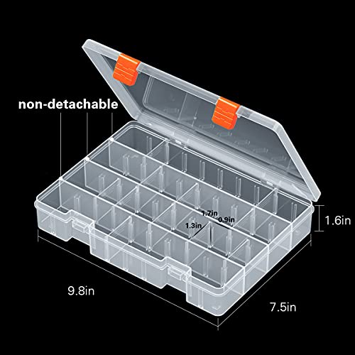 36 Grids Plastic Compartment Container Storage Organizer Box