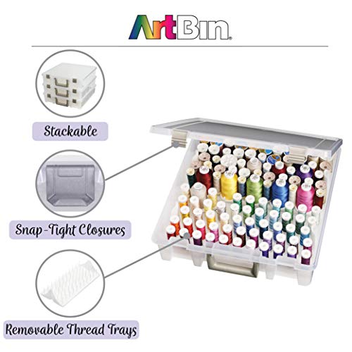 Satchel Thread Box Sewing Storage Box Plastic Storage Case