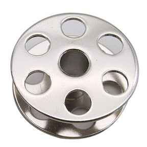 50 Pcs Large Steel Bobbins Sewing Bobbins For Double Needle Machines