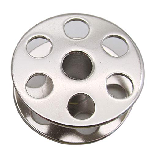30 Pcs Large Steel Bobbins Sewing Bobbins For Double Needle Machines