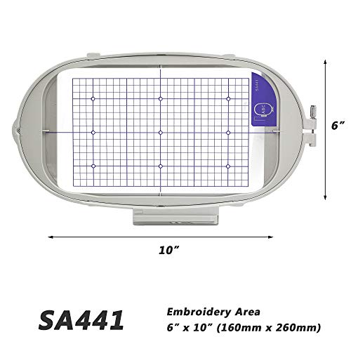 6x10 SA441 Embroidery Machine Hoops For Brother Machines