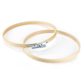 6 Inch Wooden Round Embroidery Hoops Bamboo Circle Cross Stitch Hoop