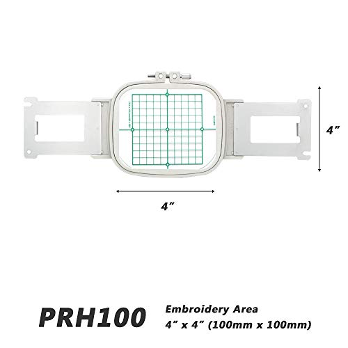 4x4 Embroidery Hoop For Brother Sewing Machine Mighty Hoops