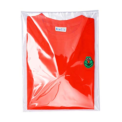 9x12 Inches 200 Count Plastic Bags Poly Bag T Shirt Bags Great For Clothes