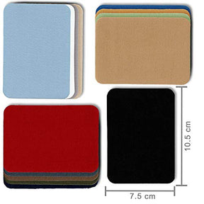 Assorted Colors 14 Pcs Fabric Iron On Patches Inside & Outside