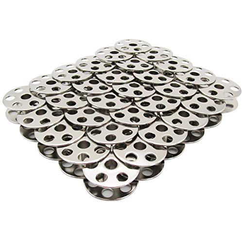 30 Pcs Large Steel Bobbins Sewing Bobbins For Double Needle Machines