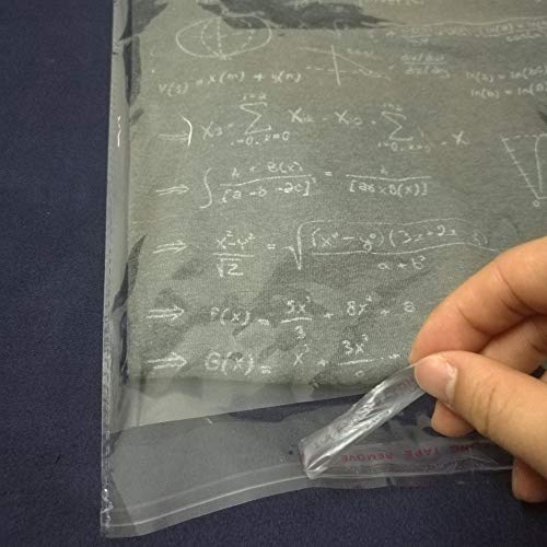 10x13 200 Pcs Cellophane Bags Resealable Plastic Bags Packaging Clothing
