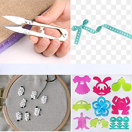 Multipurpose 3Pcs Sewing Scissors Clippers Embroidery Thread Cutter