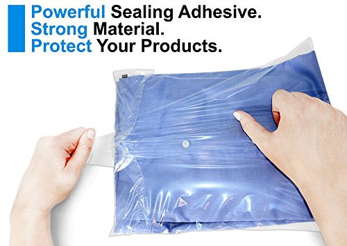 11x14 200 Count Clear Poly Bags T Shirt Plastic Bags Cellophane Bags