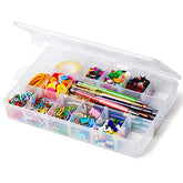 18 Grids Plastic Compartment Container Storage Box Case With Dividers