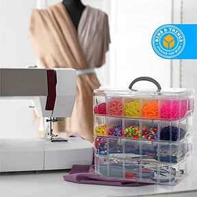 Large Storage Container With 40 Compartments Craft Containers And Storage