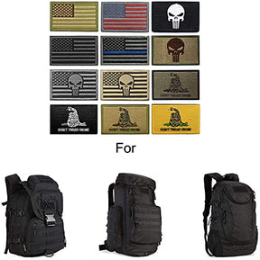 12 Pcs Bundle American Flag USA Tactical Patches Set For Military