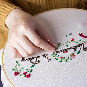 10 Inch Wooden Round Embroidery Hoops Bamboo Circle Cross Stitch Hoop