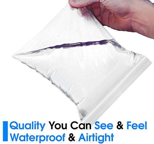 13x18 500 Count Resealable Plastic Bags Poly Bag Packaging Clothes