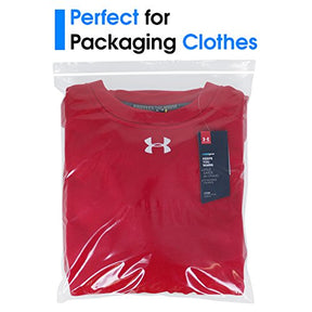 13x18 500 Count Resealable Plastic Bags Poly Bag Packaging Clothes