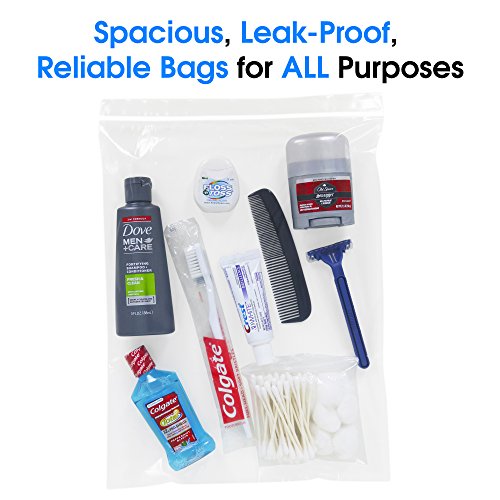 10x13 500 Count Resealable Plastic Bags Poly Bag Packaging Clothes