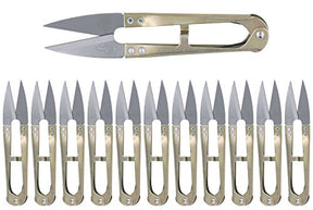 12Pcs Quick Sharp Clipper Thread Clippers Trimming Scissors