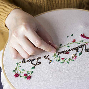 12 Pieces 8 Inch Embroidery Hoops Cross Stitch Hoop Ring For Art Craft Handy Sewing
