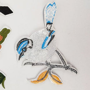 20 Birds Pcs Embroidered Patch Sew On Patch Applique Patches