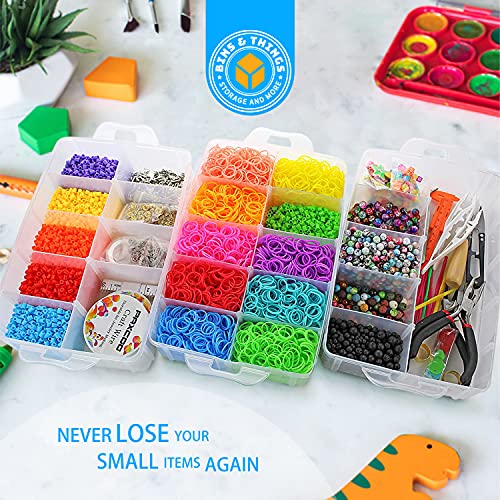 Large Storage Container With 40 Compartments Craft Containers And Storage