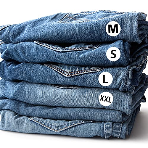 3500 Pcs 5 Size  Clothing Stickers Adhesive Size Stickers For Clothing