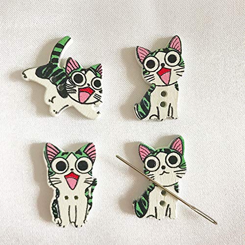 Kitten Needle Minder Magnet Needle Keeper For Embroidery Cross Stitch